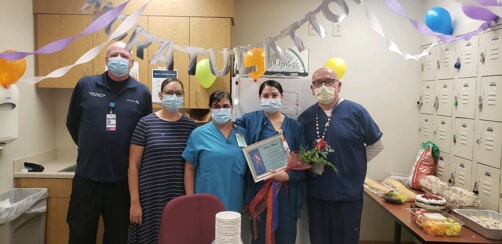 Adventist Health Hanford certified nursing assistant earns a Rose Award