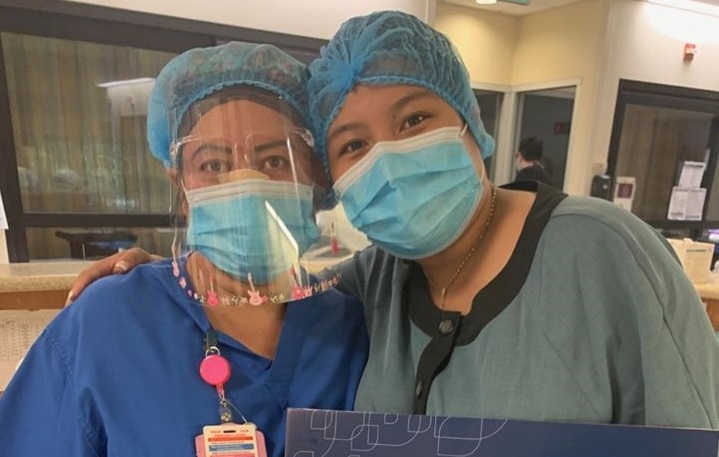 'That could be one of my family members': Mother-daughter housekeeping team faces COVID realities daily