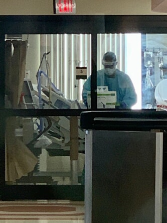 A calling to fight for his country and COVID-19 patients