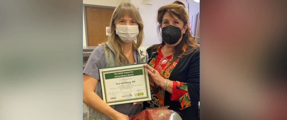 December Daisy Winner- Tara Goldberg