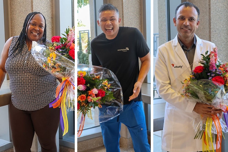 Adventist Health and Rideout Honors September 2023 BE Award Recipients