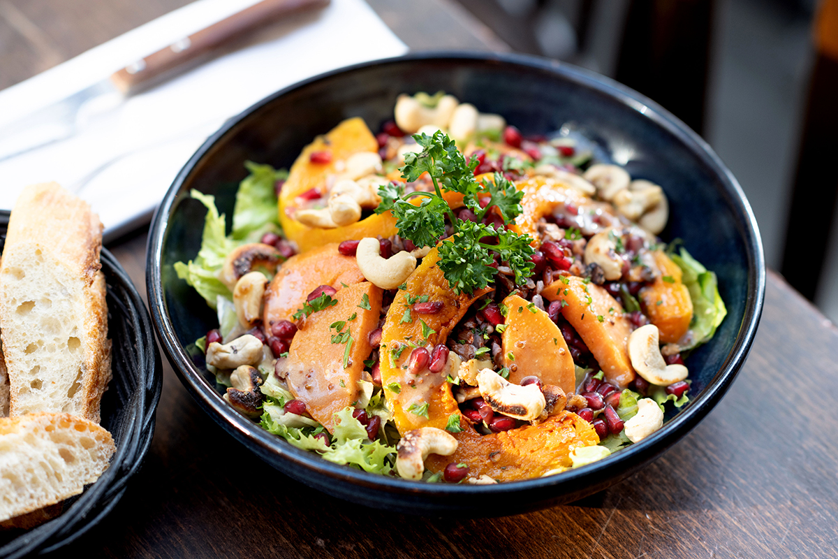 Recipe: Fall Pomegranate and Butternut Squash Salad 