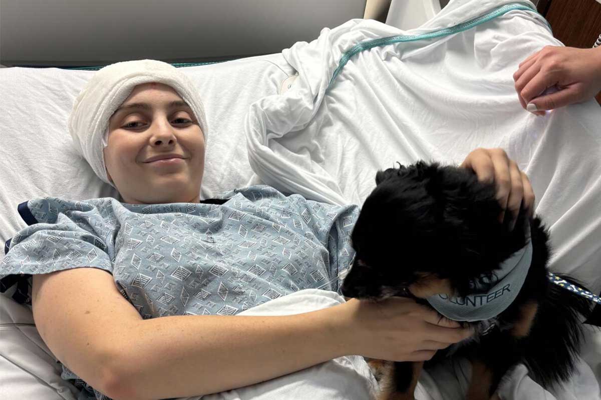 Young Patient Reunites with Physicians After Brain Aneurysm 