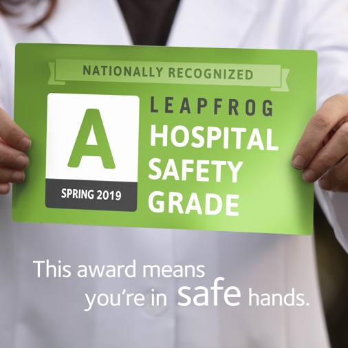 Adventist Health Lodi Memorial Receives a Rating for Patient Safety for the Spring 2019 Leapfrog Hospital Safety Grade