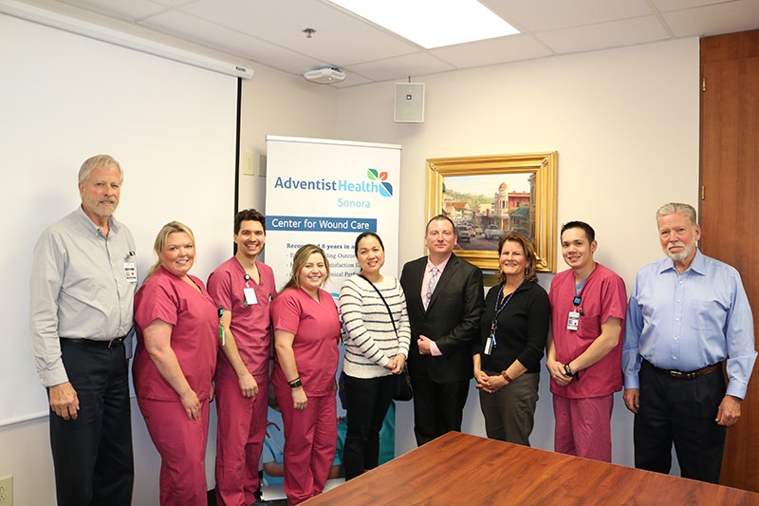 Adventist Health Sonora Center for Wound Care Recognized with National President’s Circle Award for Excellence in Wound Healing