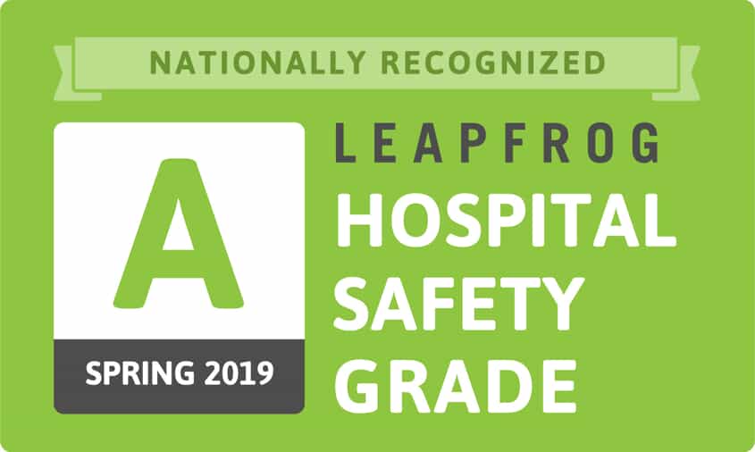 Adventist Health Simi Valley Receives an A for Patient Safety!