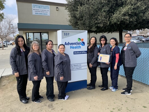 Adventist Health medical offices in Avenal the first in the state to earn awards  for keeping California’s kids safe!