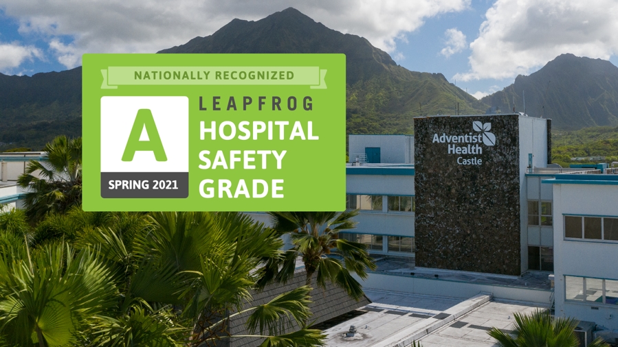 Castle Nationally Recognized with an ‘A’ for the Spring 2021 Leapfrog Hospital Safety Grade