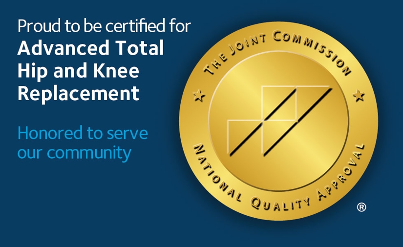 Adventist Health St. Helena Receives Advanced Total Hip and Knee Replacement Re-Certification
