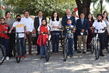 Bicycle donation supports school retention and boosts physical activity in Mexico