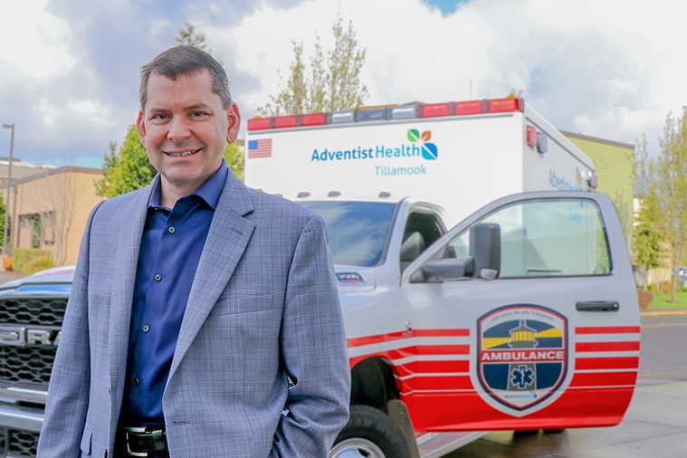 Adventist Health Tillamook President Eric Swanson Appointed to State of Oregon  Emergency Medical Services Committee