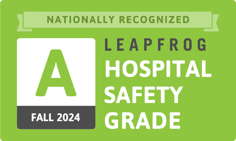 Adventist Health Sonora earns “A” Hospital Safety Grade from The Leapfrog Group