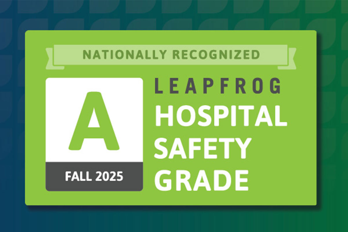 Adventist Health Castle Earns an ‘A’ Hospital Safety Grade from The Leapfrog Group