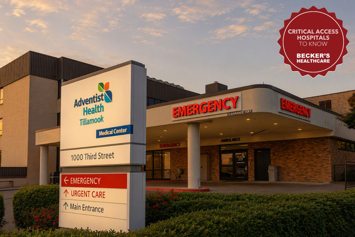 Becker’s Again Recognizes Tillamook Hospital Excellence