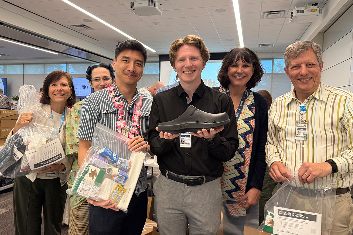 Foot Care Kits Support Wound Care in Fiji