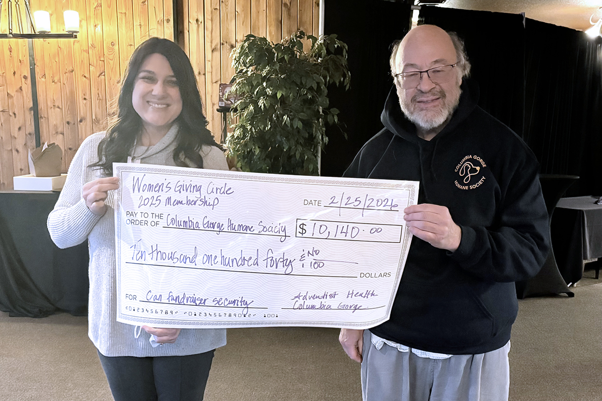 Adventist Health Columbia Gorge Foundation Women's Circle 2026 Donations
