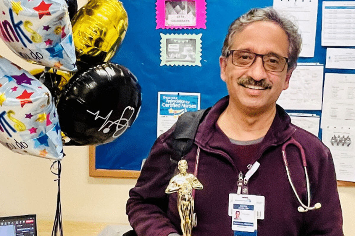 Ashim Arora, MD, Named Adventist Health Simi Valley 2023 Physician of the Year