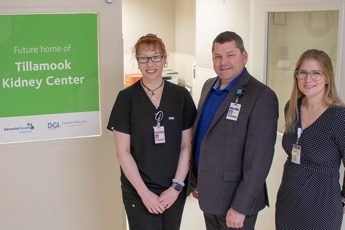 Tillamook Kidney Center Progress