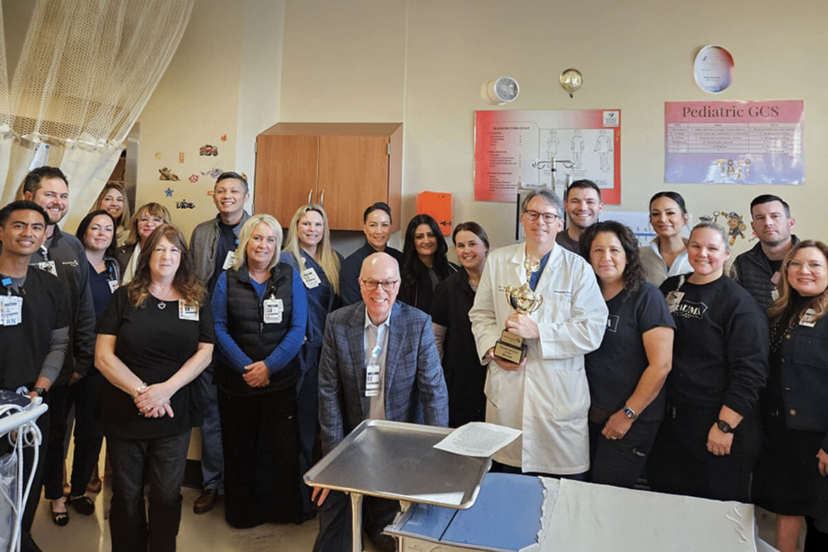 Trauma Department Honored